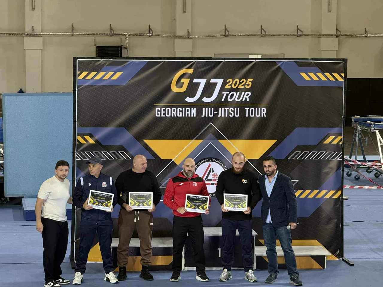 Davitferuli representatives at the Georgian Jiu-Jitsu Tour